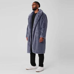 เสื้อโค้ทขนสัตว์เทียมสำหรับผู้ชายเสื้อแจ็กเก็ตให้ความอบอุ่นแบบเต็มตัวสำหรับฤดูหนาว - Product Image 5