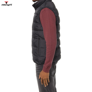 Chaleco acolchado Reversible personalizado de alta calidad para hombre, chalecos casuales cómodos y transpirables a prueba de viento para hombre - Product Image 4