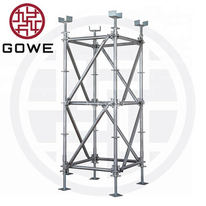 Ringlock นั่งร้าน <span class=keywords><strong>Tour</strong></span> D echafaudage escalier Torre <span class=keywords><strong>de</strong></span> andamio escalera Modular STEEL 48.3*3.25mm constrution L1500g - Product Image 4