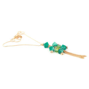 Collar Largo de Cuentas para Mujer - Verde Mar - Product Image 2