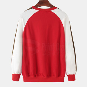 เสื้อสเวตเชิ้ตผู้ชายปักโลโก้ตามสั่ง ผ้าฝ้าย 100% ลายเรียบ คุณภาพสูง ระบายอากาศได้ดี ผ้าหนา 260 กรัม คอกลม สำหรับฤดูหนาว - Product Image 2