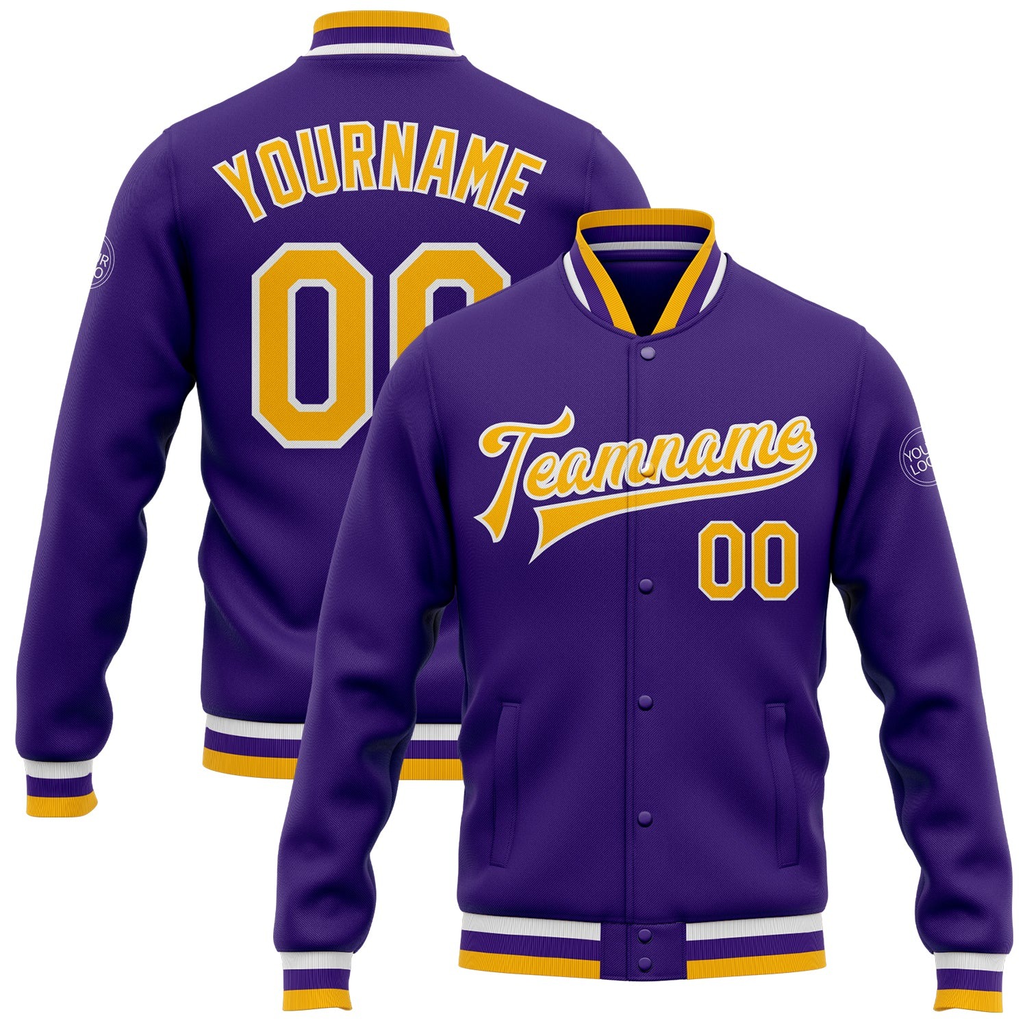 Bomber violet or blanc