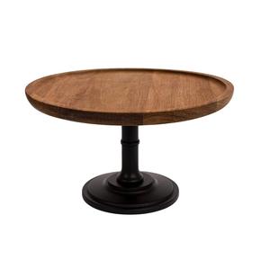 Présentoir à gâteau créatif en bois naturel avec pieds Présentoir à desserts pour la maison de mariage Hôtel Restaurant Fête d'anniversaire Décoration d'événement - Product Image 4