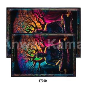 Bandeja de forma rectangular de Metal dorado de alta calidad, bandeja de café y té para el hogar, Hotel, cocina y restaurante - Product Image 5