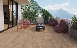 กระเบื้องลายไม้พอร์ซเลนขนาด 2x4 ดีไซน์สวยงาม ขนาด 600x1200 มม. มีจำหน่ายหลายขนาด คุณภาพสูง ขายส่ง - Product Image 5