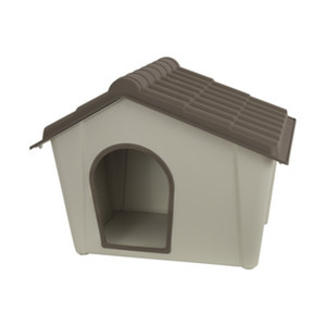 Cuccia Cani Resina 79x59,2x60,8h Tort/Beige - Product Image 1