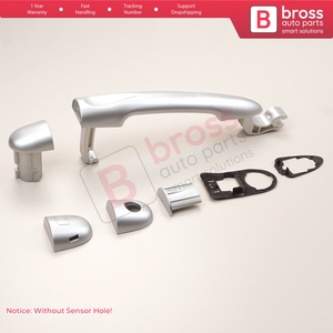 Manija de puerta exterior BDP1169 color cromo 806B02596R para Fluence Megane 3 Clio 4 Scenic 3 Captur 1 - Product Image 3
