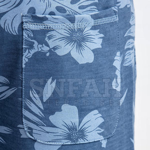 กางเกงขาสั้นผ้าแคนวาสแบบลำลองสำหรับผู้ชายมาใหม่, กางเกงผ้าแคนวาสเอวกลางระบายอากาศได้แบบมีเชือกผูกปิดแบบคุณภาพสูงสำหรับฤดูร้อน - Product Image 5