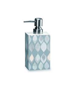 Distributeur de savon avec incrustation d'os Taille et conception personnalisées Distributeur de savon de salle de bain avec incrustation d'os - Product Image 1