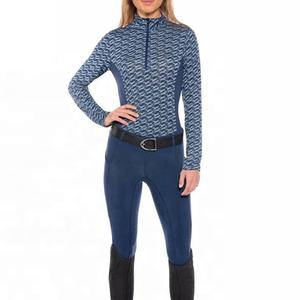 Camisetas de montar a caballo para mujer, ropa ecuestre lista para enviar - Product Image 6