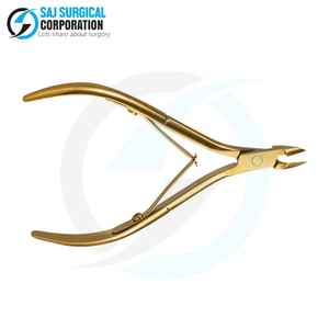 Pinza de manicura ergonómica Mango antideslizante de goma para un aseo sin fatiga durante sesiones largas - Product Image 2