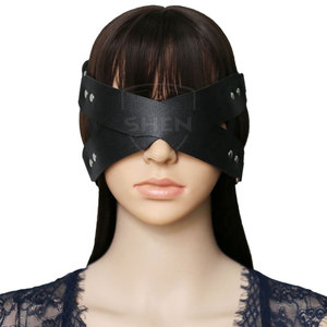 Máscara Facial de Cuero de Último Diseño 2026 al por Mayor, Diseñada para Equipos de Bondage con Ajuste Flexible - Product Image 5