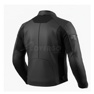 Chaqueta de moto para hombre con múltiples bolsillos, protectores y diseño de ajuste seguro. - Product Image 2