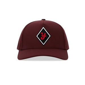 OEM Waterproof Golf Hat with Front Rubber Logo Laser Cut Holes Curved Brim Quick Dry <b>Snapback</b> <b>Cap</b> for Active Lifestyle - Product Image 1