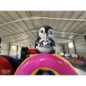 เกมส์สระน้ำเป่าลมรูปเพนกวินแบบกำหนดเอง - Product Image 3