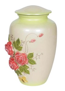 Yellow Look New Arrival Latest Design Decorative Metal Cremation Urn <b>Memorial</b> Urn with Polished Design at wholesale price - Product Image 5