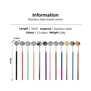 2025 gros Lashestar usine blanc rose gros breveté rotatif plié miroir outils d'extension de cils miroir de cils - Product Image 6