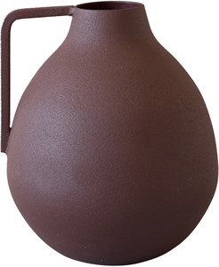 Elegante florero de metal grande con tallas intrincadas para decoración moderna del hogar, mesa de oficina y decoración de habitación de hotel - Product Image 4