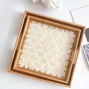 ถาดรองแก้วกาแฟลายหอยมุกถาดใส่ม็อบโมเสคถาดรองจานชามเป็นมิตรต่อสิ่งแวดล้อม - Product Image 1