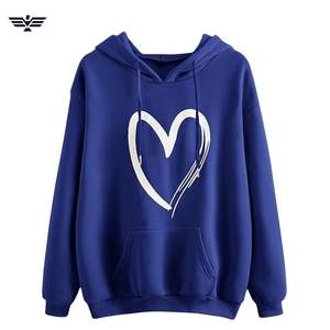 Sudadera con capucha de gran tamaño para mujer, superventas, Color personalizado frontal, estilo callejero de alta calidad, diseño de punto, temporada de invierno, 2025 - Product Image 5