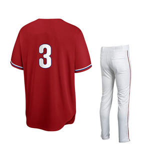 Nouveaux uniformes de baseball personnalisés/Vêtements de baseball en gros de qualité supérieure Nouveau design d'uniforme de baseball - Product Image 2