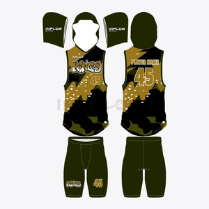 Uniforme de Fútbol Americano 7v7 Personalizado OEM Transpirable con Impresión por Sublimación de Alta Calidad, Conjunto de Uniforme de Fútbol Americano Transpirable, Camiseta de Fútbol Transpirable - Product Image 4