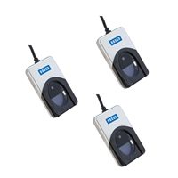 Lecteur d'empreintes digitales biométrique optique Portable Digital Persona U4500, Interface USB-A 2.0, Résolution 500 PPI, Compatible multiplateforme