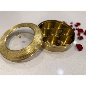 Boîtes à épices en métal et verre - Idéales pour les voyages longue durée et la cuisine en plein air - Écologiques - Lavables au lave-vaisselle - Étanches - Product Image 4