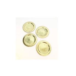 Ensemble de vaisselle de caboteur de conception martelée de haute qualité Tapis décoratifs de couleur royale en métal frais Plusieurs tailles disponibles-PC - Product Image 1