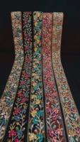 Tissu en dentelle de tulle souple brodé sur mesure, écologique, directement de l'usine, pour vêtements, rideaux et accessoires - Prix compétitif