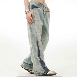 Pantalones Vaqueros Casuales de Verano para Mujer, Corte Recto, Ajuste Regular, Transpirables, 100% Algodón, Fabricante Profesional de Fábrica, Venta al por Mayor - Product Image 5