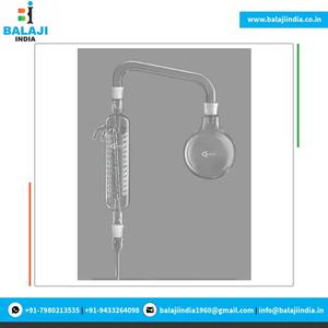 Unidad de destilación de alcohol de vidrio borosilicato de la mejor calidad Suministros de laboratorio líderes Suministrados Exportador indio para pruebas de laboratorio - Product Image 2