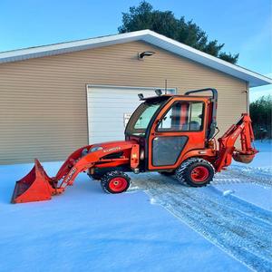 Tractor de Ruedas Kubota BX25D Usado de 25hp a Bajo Precio, Compre Cortacésped Kubota con Cargador Frontal y Retroexcavadora, Componentes Principales - Product Image 2