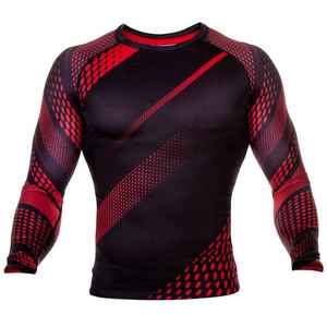 Chemise de compression à manches longues à séchage rapide personnalisable pour hommes Sublimation Top avec personnalisation du haut - Product Image 5