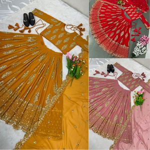 Venta caliente diseñador nupcial Lehnga Choli para fiesta de boda desgaste Lahnga Choli India 2023 vestido de diseño a precio mayorista - Product Image 6