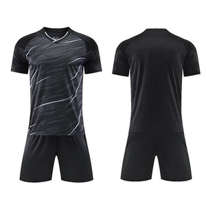 Prix de gros en stock Uniforme de football pour hommes Logo personnalisé Concevez votre propre uniforme de football Service OEM & ODM à bas quantité minimale de commande - Product Image 3