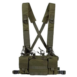 2025 Outdoor Tactical Chest Rig Hunting <b>Vest</b> Bag with Storage Pouch Tactical Chest Rig Solid Material - Product Image 4