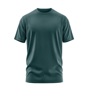 Alta calidad poliéster Spandex manga corta de talla grande High Street camiseta hombres mujeres niños buen Stock colores sublimación impresión - Product Image 3