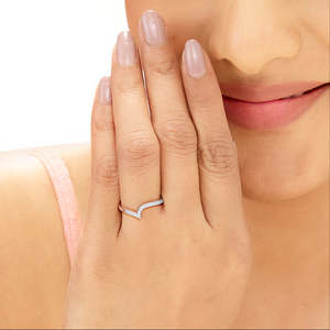 แหวนค็อกเทลเรกัล ราเดียนซ์ สีโรสโกลด์ประดับเพชร - Product Image 2