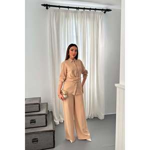 Conjunto de Dos Piezas Color Camel - Camel - Product Image 2
