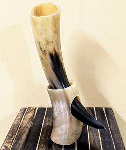 Cuerno para beber vikingo de la mejor calidad, cuerno vikingo tallado antiguo pulido, cuerno para beber, exportador de India - Product Image 4