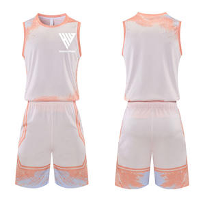 Ensemble de maillots de basket-ball pour jeunes, livraison rapide, pour hommes, couleur unie, logo personnalisé, taille plus - Product Image 4