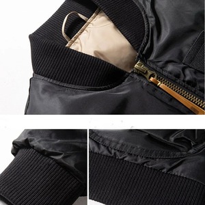 Blouson aviateur pour homme confortable et élégant au meilleur prix avec capuche réglable taille XL pour l'hiver - Product Image 4