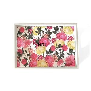 Plats de service pour boissons et petits déjeuners Plateaux de service en bois portables Dernier design fait à la main Vaisselle de restauration Plateau de service - Product Image 5