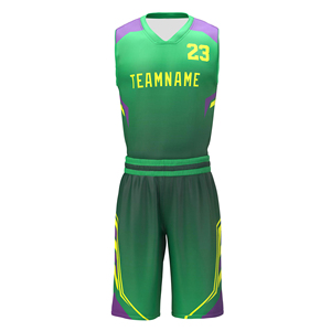 Conjunto de Uniforme de Baloncesto Clásico a Rayas para Hombre, Camiseta y Pantalones Cortos, Ropa Deportiva de Estilo Retro para Juego Informal y Eventos de Equipo - Product Image 2