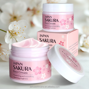 Hot bán <span class=keywords><strong>Sakura</strong></span> Kem làm trắng da mặt Nhật Bản với Prunus speciosa chiết xuất hoa sản phẩm chăm sóc da - Product Image 2