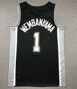 Nueva Camiseta de Baloncesto sin Mangas con Bordado Americano, Venta al por Mayor, Ajustada, Transpirable, 100% Poliéster - Product Image 6