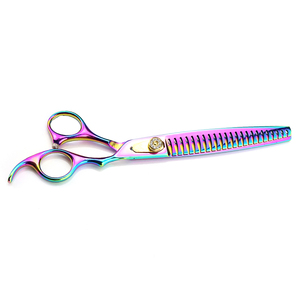 Ciseaux de toilettage pour animaux de compagnie en acier inoxydable SCORPION BLADE, poignée antidérapante, certifiés CE, instrument vétérinaire de classe II pour une manipulation sécurisée - Product Image 3