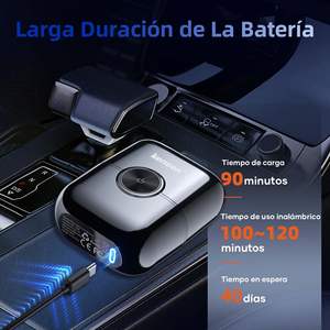Mini Afeitadora Eléctrica Recargable para Hombre, Recortadora de Barba con Doble Cuchilla, 120 Minutos de Autonomía, Resistente al Agua IPX7 para Uso Corporal en Seco y Húmedo - Product Image 2