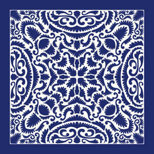 100% coton Bandana couleur mélangée imprimé Paisley foulard carré approvisionnement d'usine Logo personnalisé en gros en plein air cyclisme moto - Product Image 4